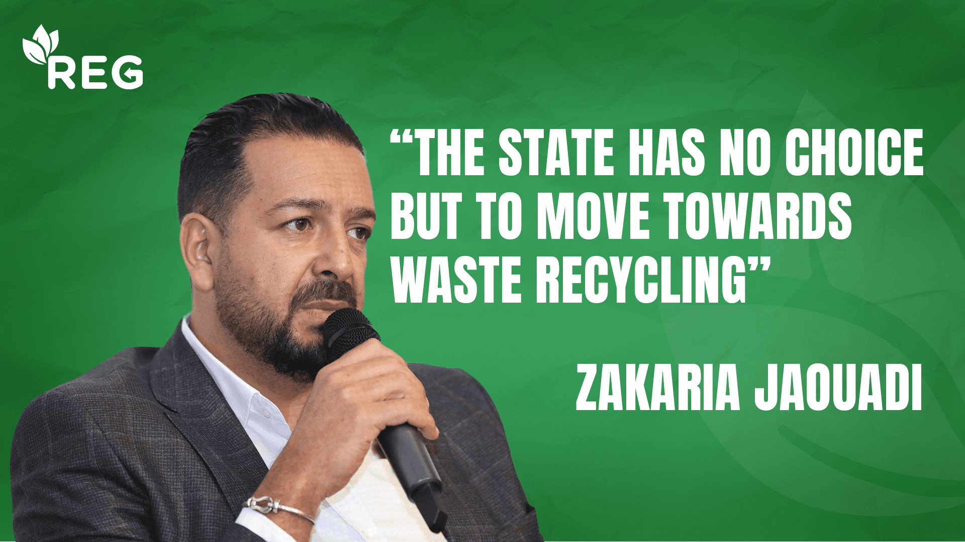 Zakaria Jaouadi: The state has no other choice but to move towards waste recycling